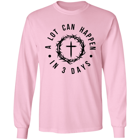 LONGSLEEVE 3 DAY (ON FRONT)