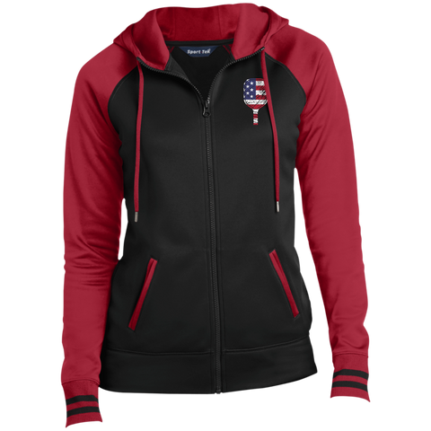 Pickleball Ladies' Sport-Wick® Full-Zip Hooded Jacket