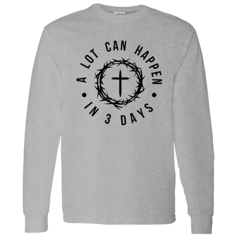 LONGSLEEVE 3 DAY (ON FRONT)