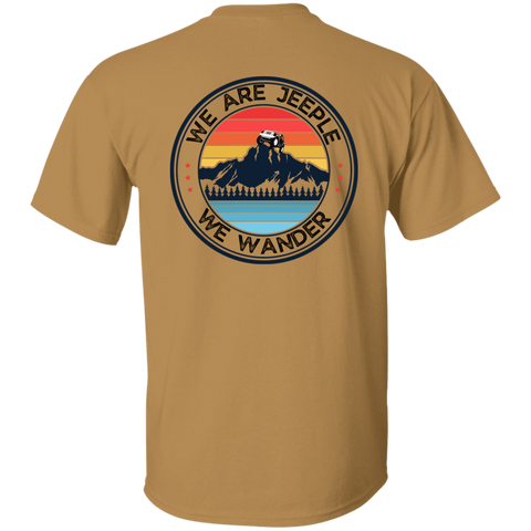 We Wander T-Shirt (Design on Back)