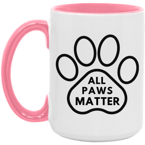 ALL PAWS PAW PRINT MUG 15OZ