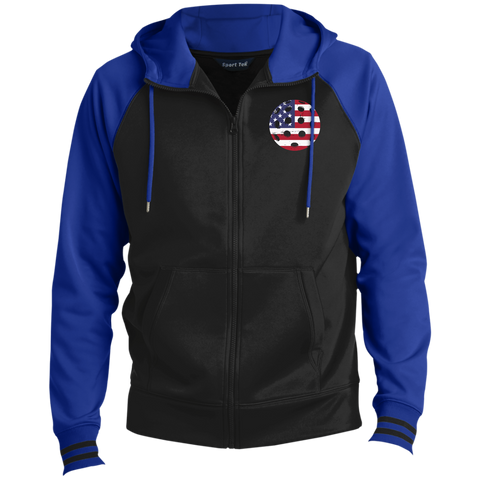 Pickleball Men's Sport-Wick® Full-Zip Hooded Jacket