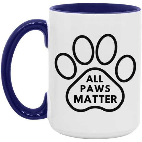 ALL PAWS PAW PRINT MUG 15OZ