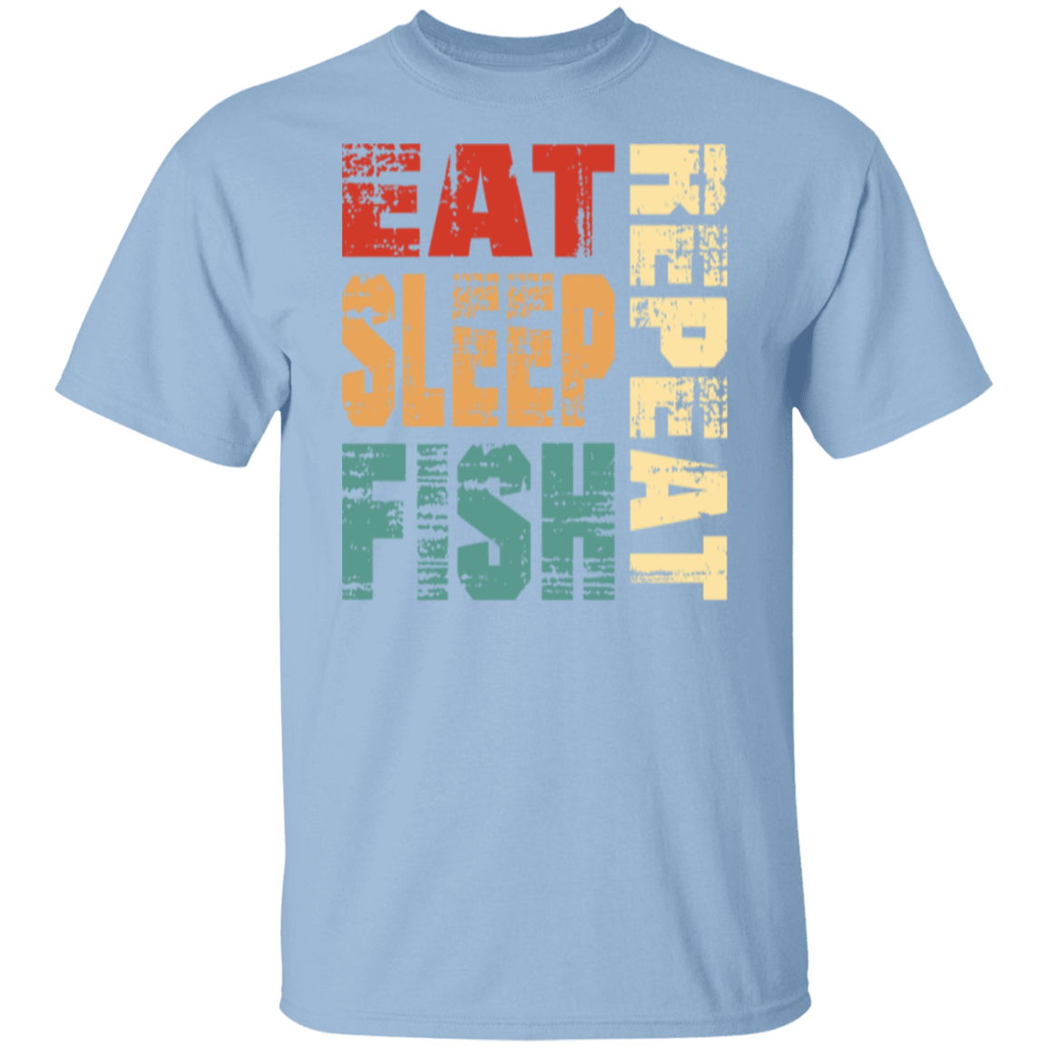 RETRO EAT SLEEP FISH