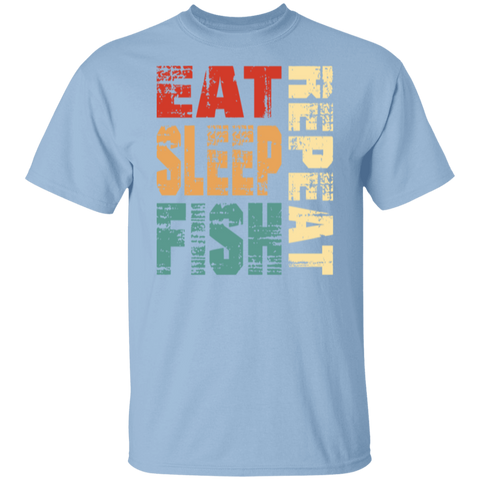 RETRO EAT SLEEP FISH