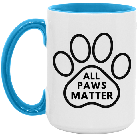 ALL PAWS PAW PRINT MUG 15OZ