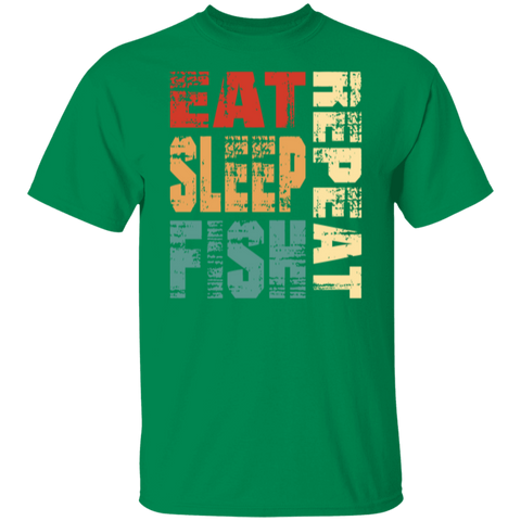 RETRO EAT SLEEP FISH