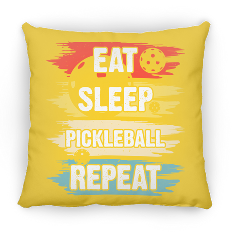 Pickleball Large Square Pillow