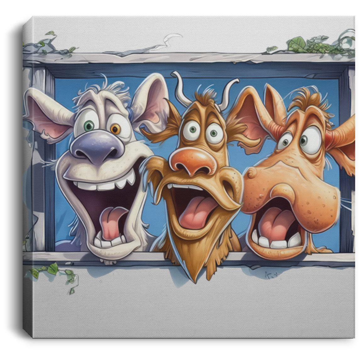 LAUGHING COWS