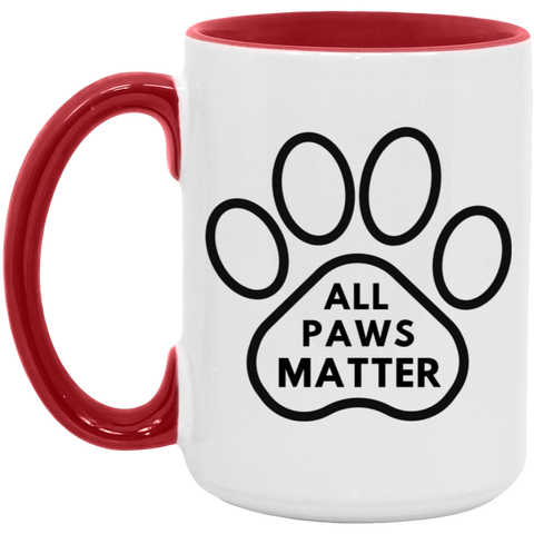 ALL PAWS PAW PRINT MUG 15OZ