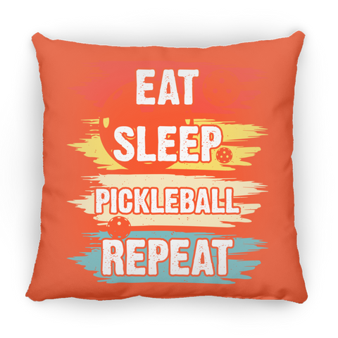 Pickleball Large Square Pillow