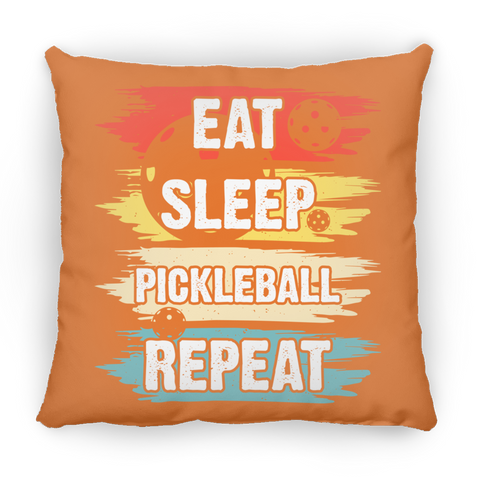 Pickleball Large Square Pillow