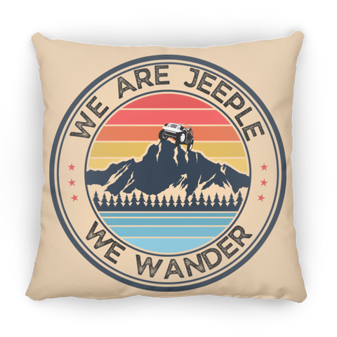 Jeepers Sleepers Large Square Pillow