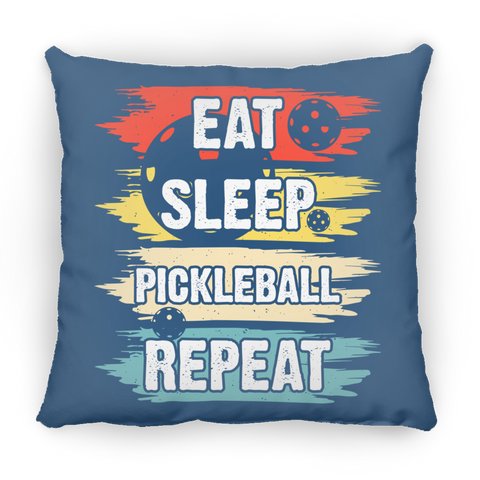 Pickleball Large Square Pillow