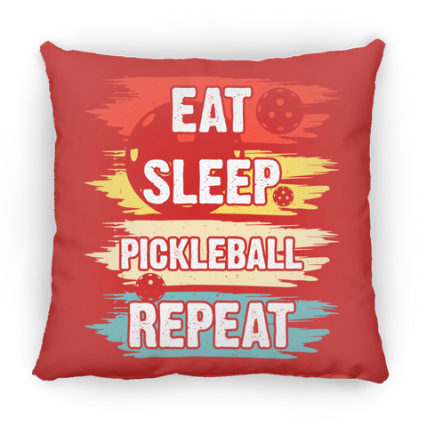 Pickleball Large Square Pillow