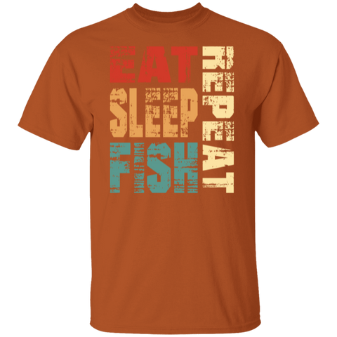 RETRO EAT SLEEP FISH