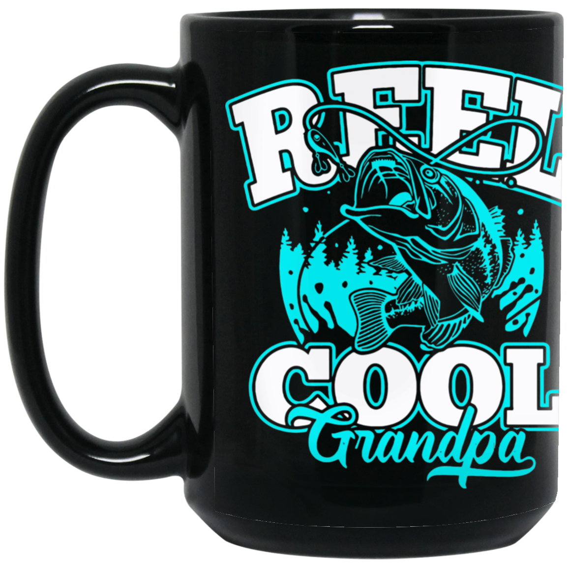 Grandpa 15 oz. Black Mug