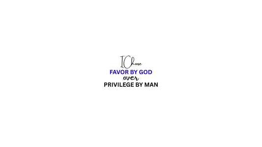 FAVOR BY GOD (PARTIALLY IN BLUE)