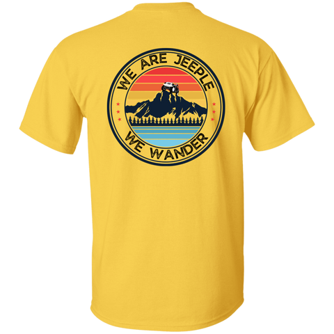 We Wander T-Shirt (Design on Back)