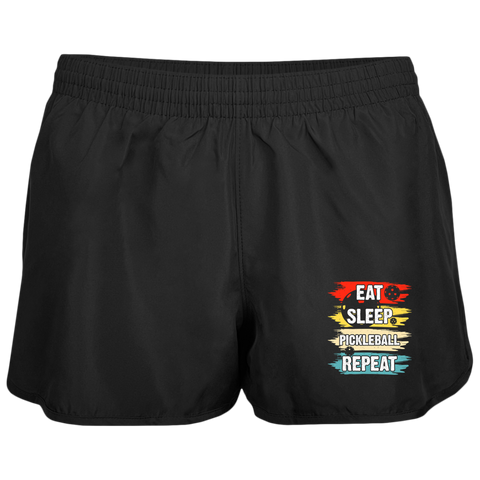 EAT SLEEP PICKLEBALL Ladies' Shorts